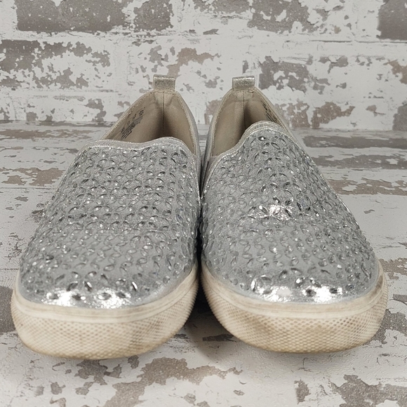 Carlos by Carlos Santana Sutton Silver Slip On Sneakers O599 - Picture 3 of 8